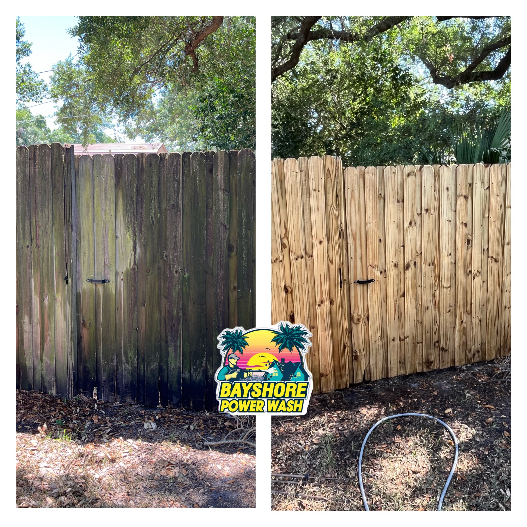 Revitalizing Wood Fences: A Stunning Transformation in Tampa Bay